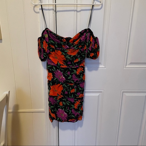 Zara Floral Print Dress - Picture 9 of 11